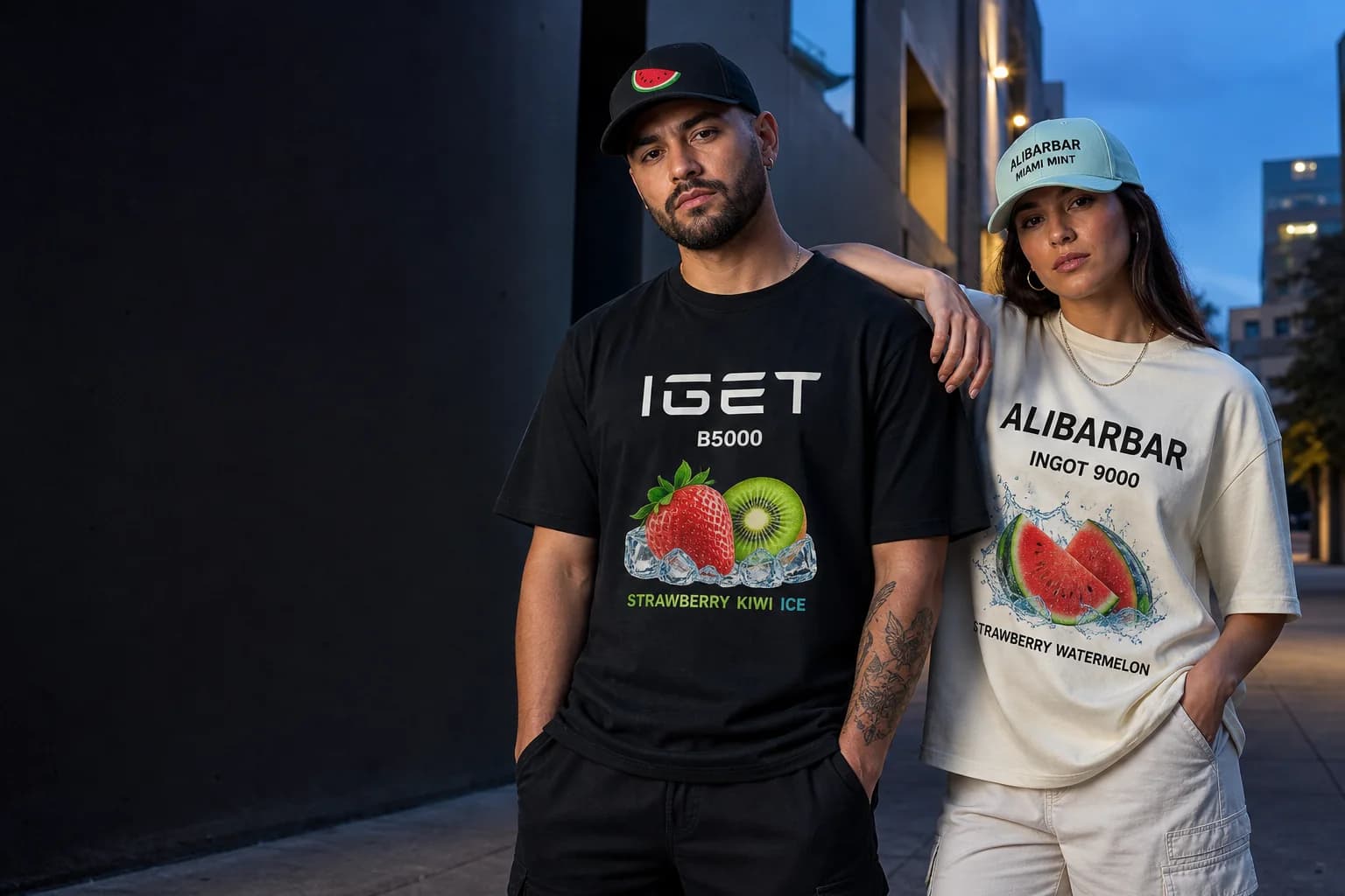 IGET and ALIBARBAR streetwear collection Australia